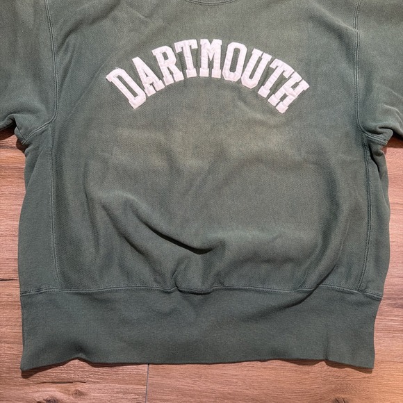 Vintage Late 90s Champion Men XL Reverse Weave Arched Dartmouth College Crewneck - Picture 7 of 13